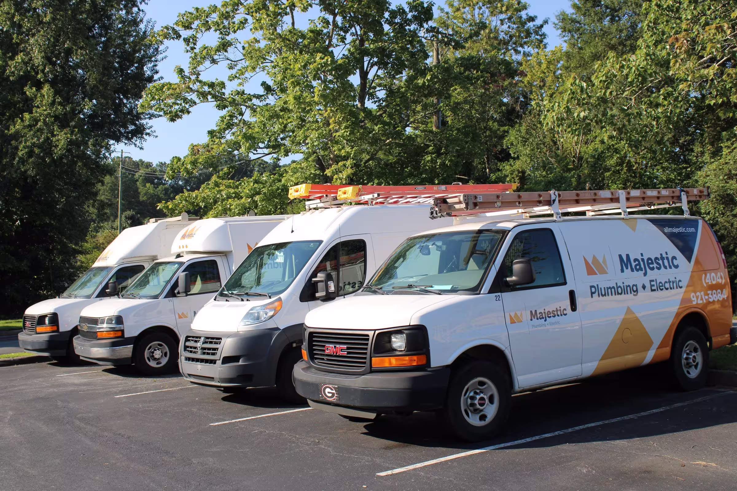 Majestic Plumbing Vehicles